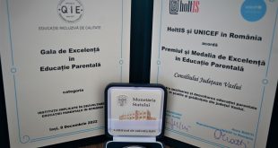 Consiliulul Județean Vaslui a fost premiat la Gala de Excelență în Educație Parentală