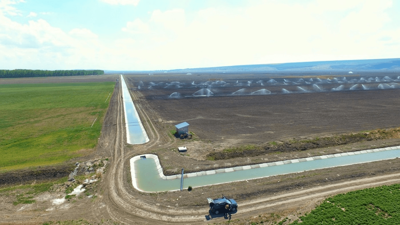Suprafețele agricole irigate au crescut în județul Vaslui