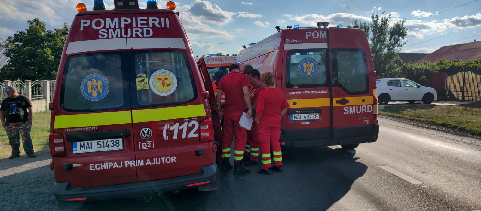 Bărbat lovit mortal de un camion la Bădeana