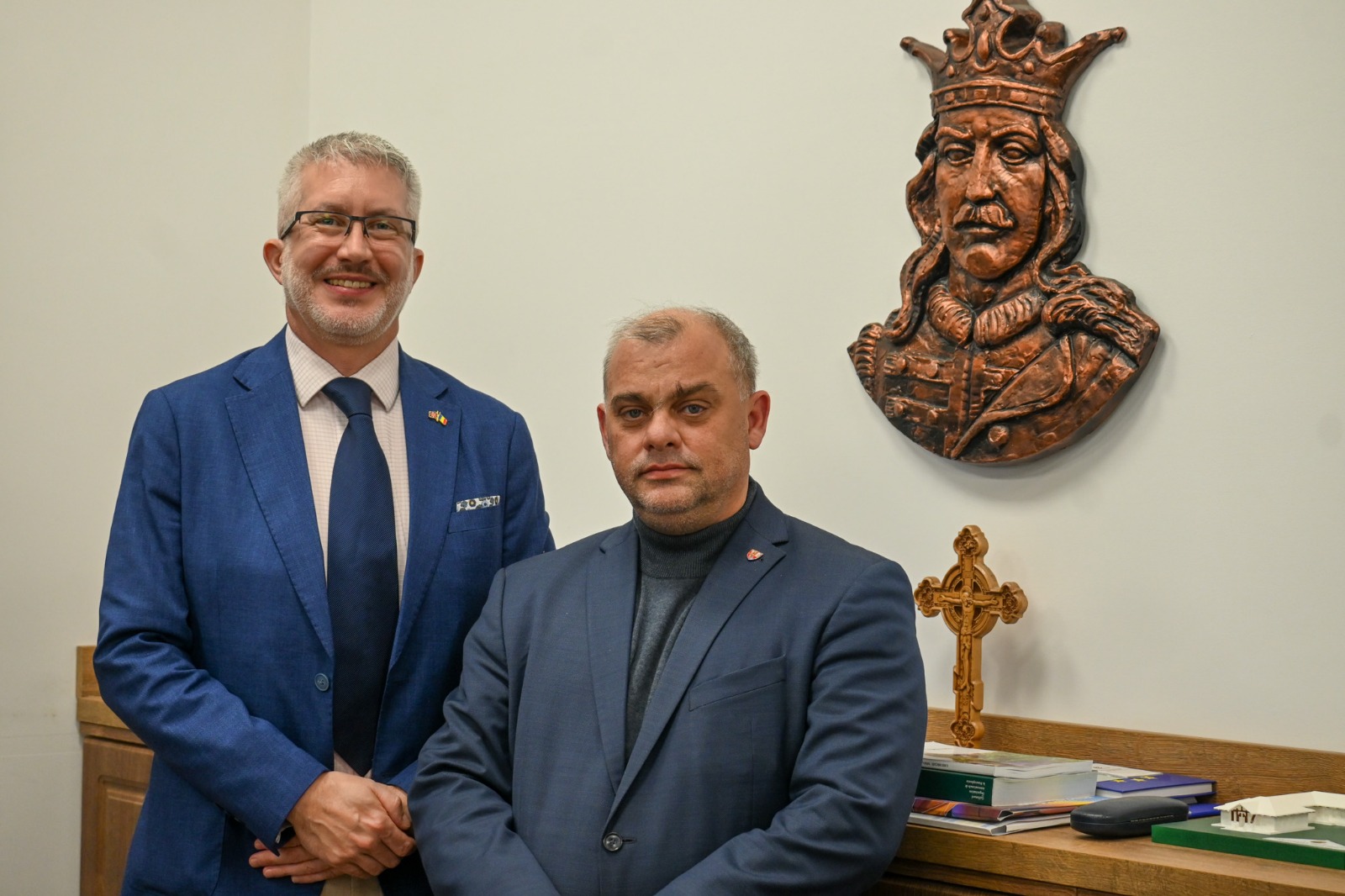 Vizită diplomatică în județul Vaslui: reprezentant al Ambasadei Britanice, întâlnire cu președintele CJ Vaslui