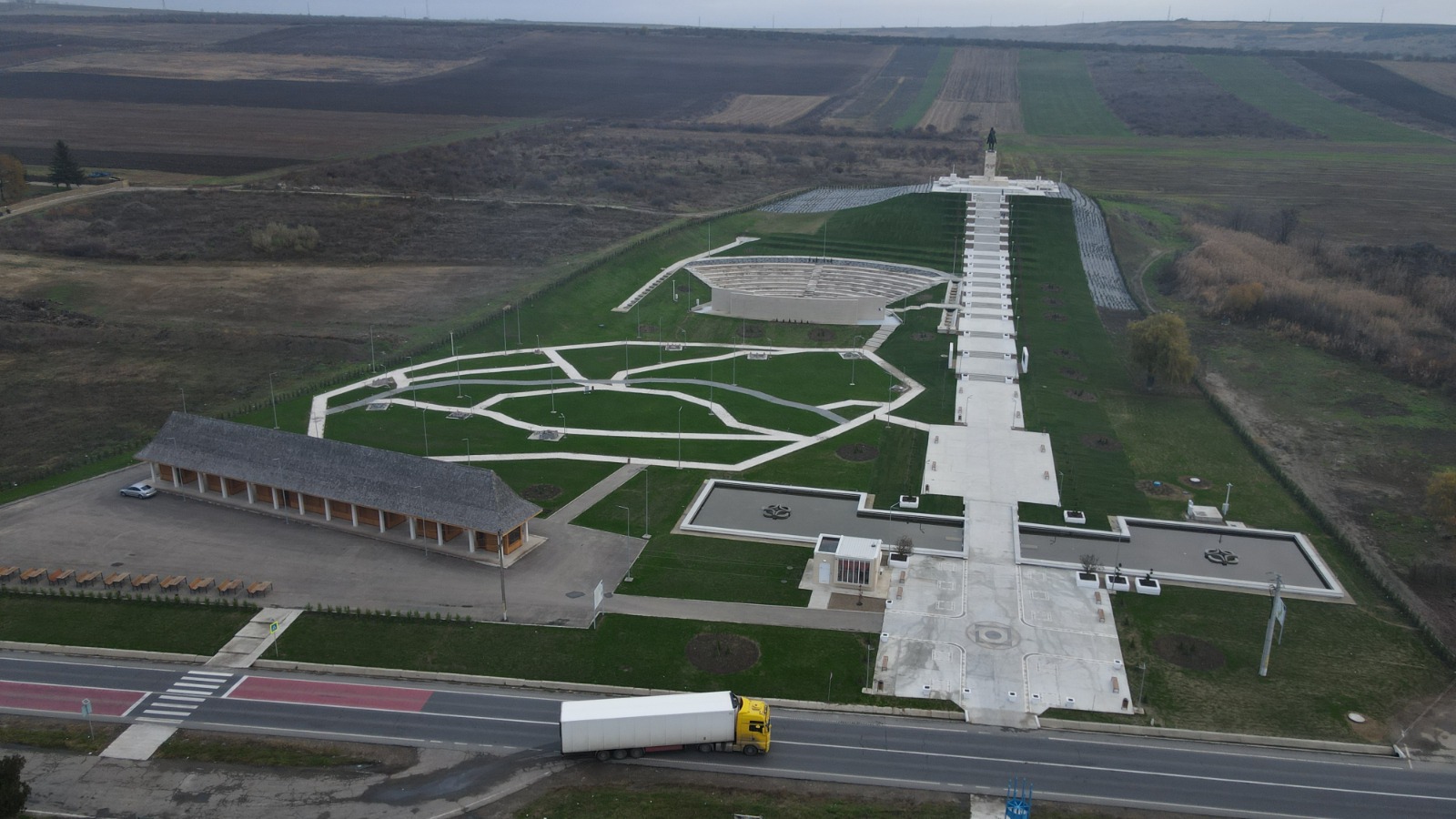 Recepția lucrărilor la Ansamblul Monumental „Podul Înalt” din Băcăoani, finalizată