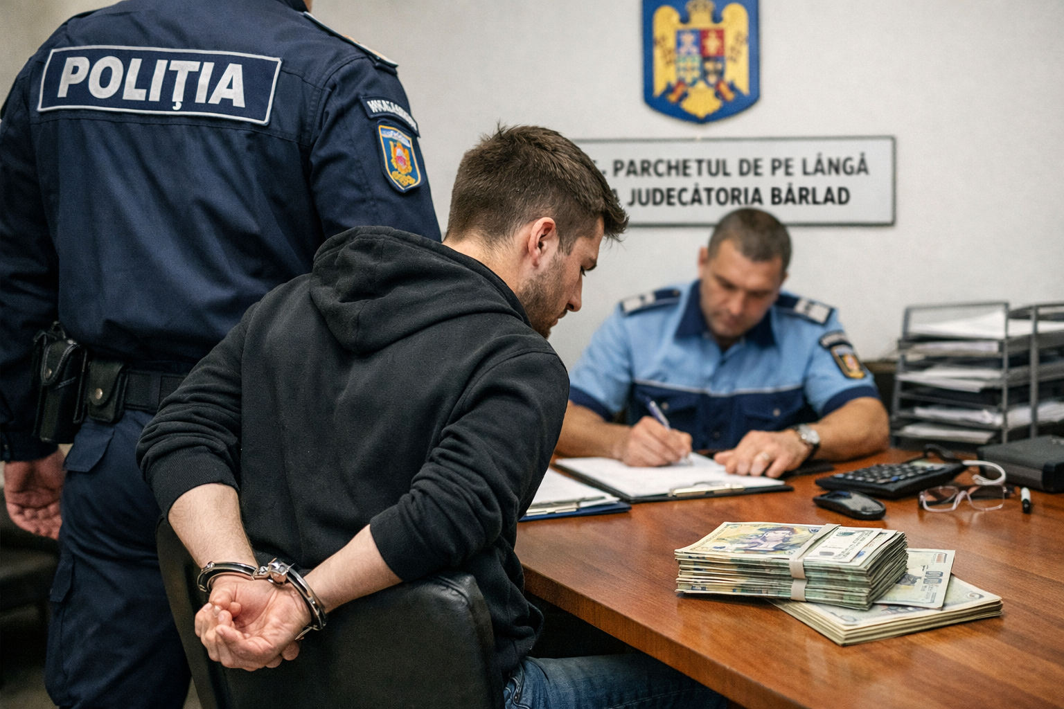 Tânăr reținut după ce și-ar fi însușit bani virați eronat în contul său