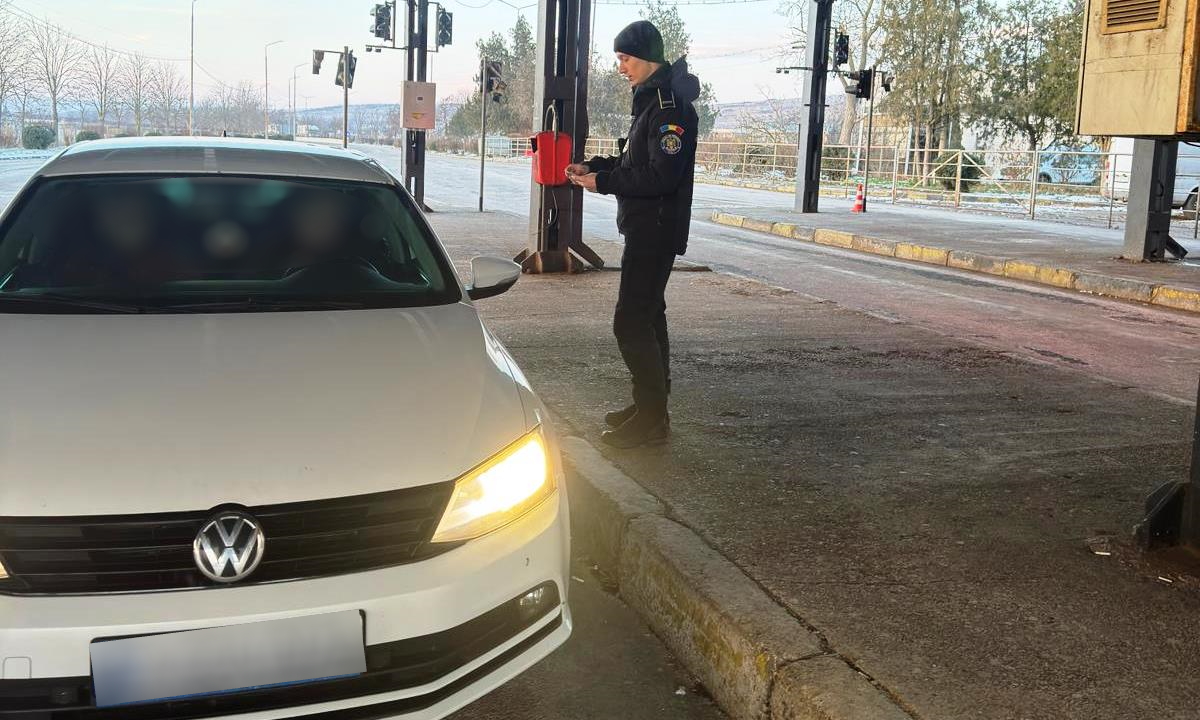 Tânăr de 18 ani din Republica Moldova, depistat la PTF Albița conducând fără permis