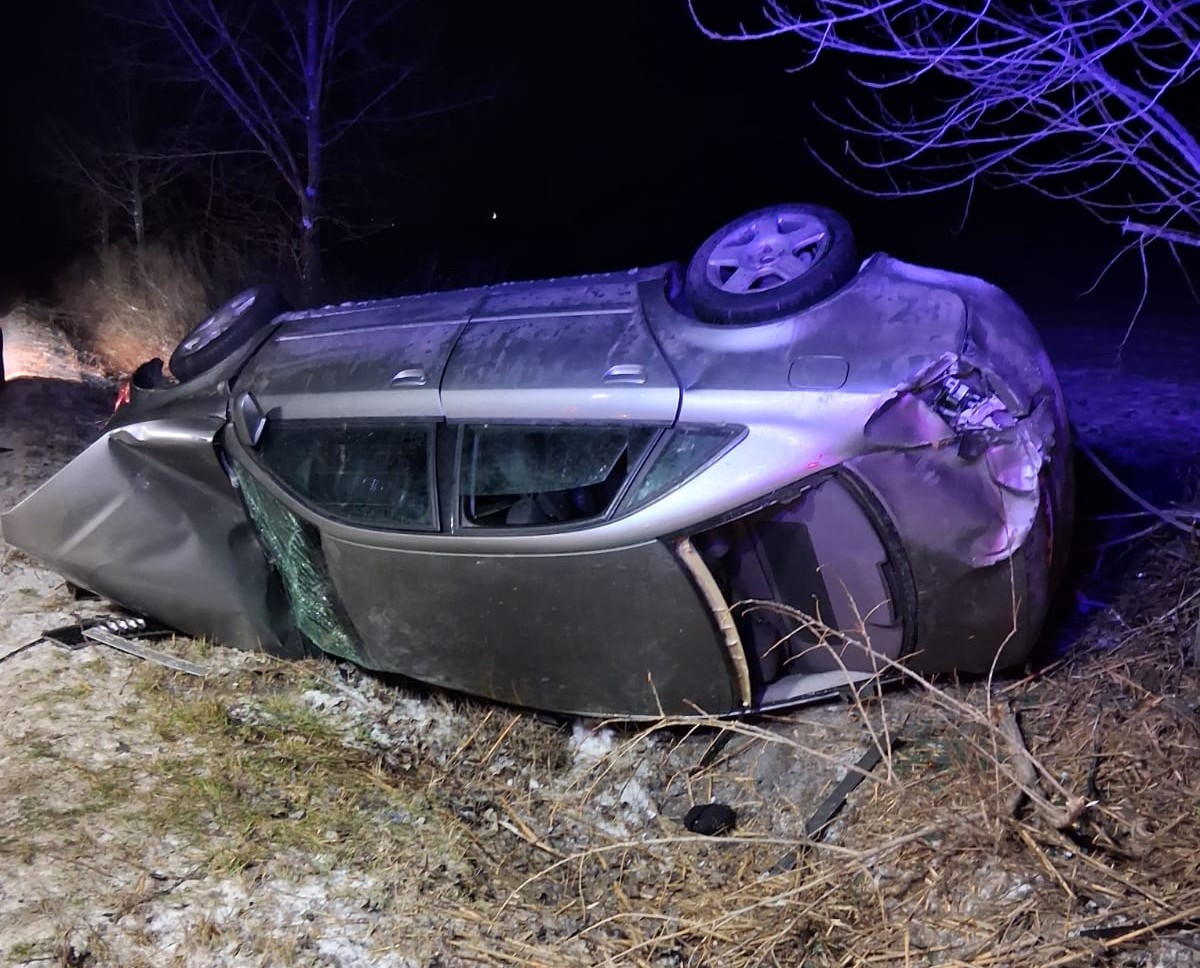 Accident rutier la Giurcani: două victime, una inconștientă, transportată la spital