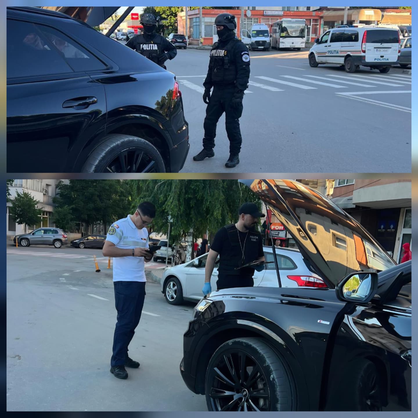 Acțiune de amploare a polițiștilor pentru siguranța publică și combaterea comerțului ilegal