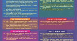 Cea de-a XXII-a ediţie a Festivalului Umorului ”Constantin Tănase” se va desfăşura în perioada 11-18 septembrie