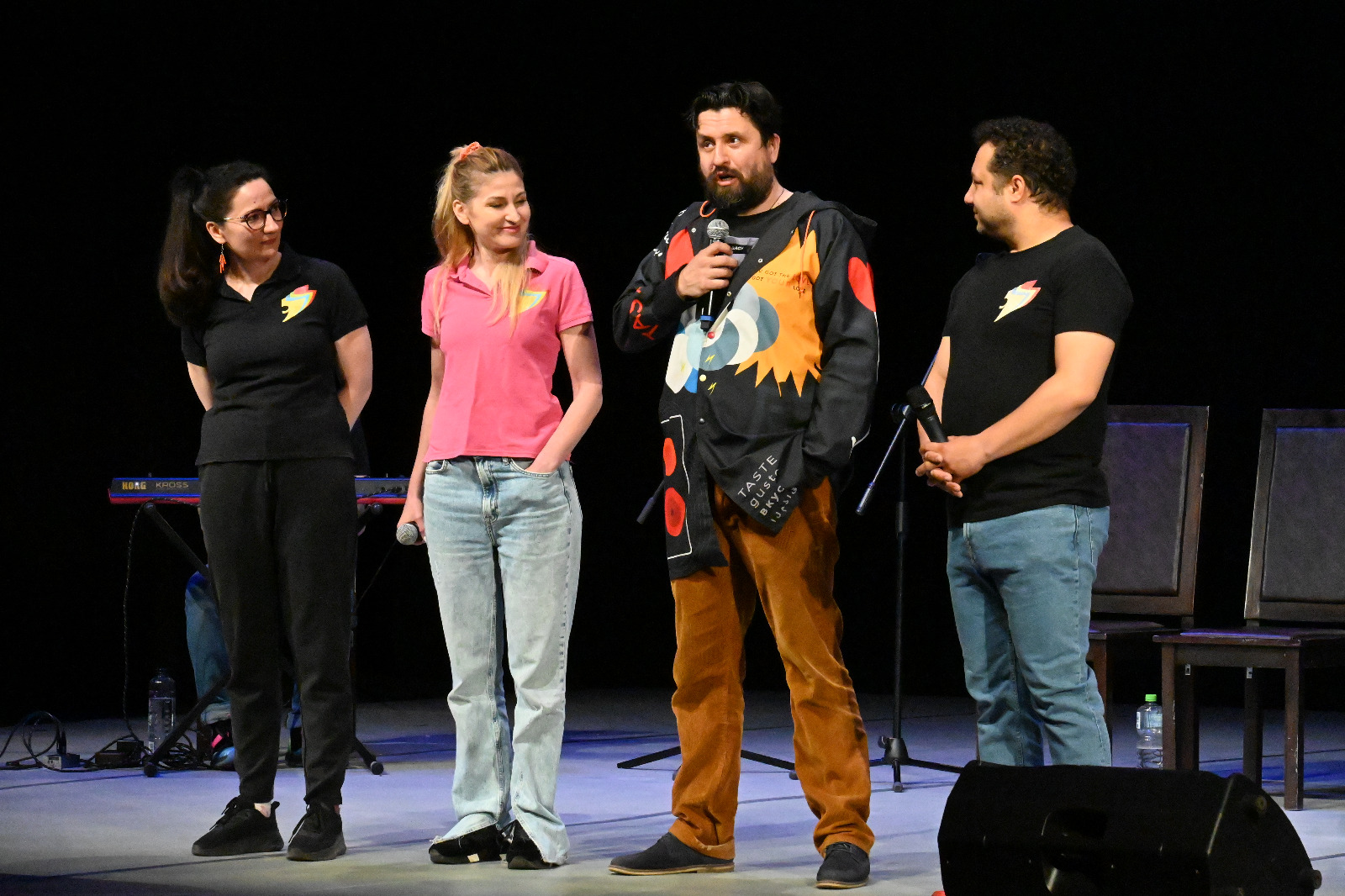 Teatru de improvizație în prima zi a festivalului TinFest.EU!