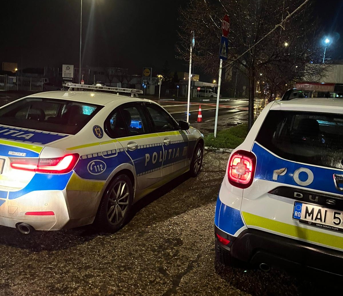 Bârlad: Șofer beat, la volanul unei mașini care a acroșat mai multe autoturisme staționate