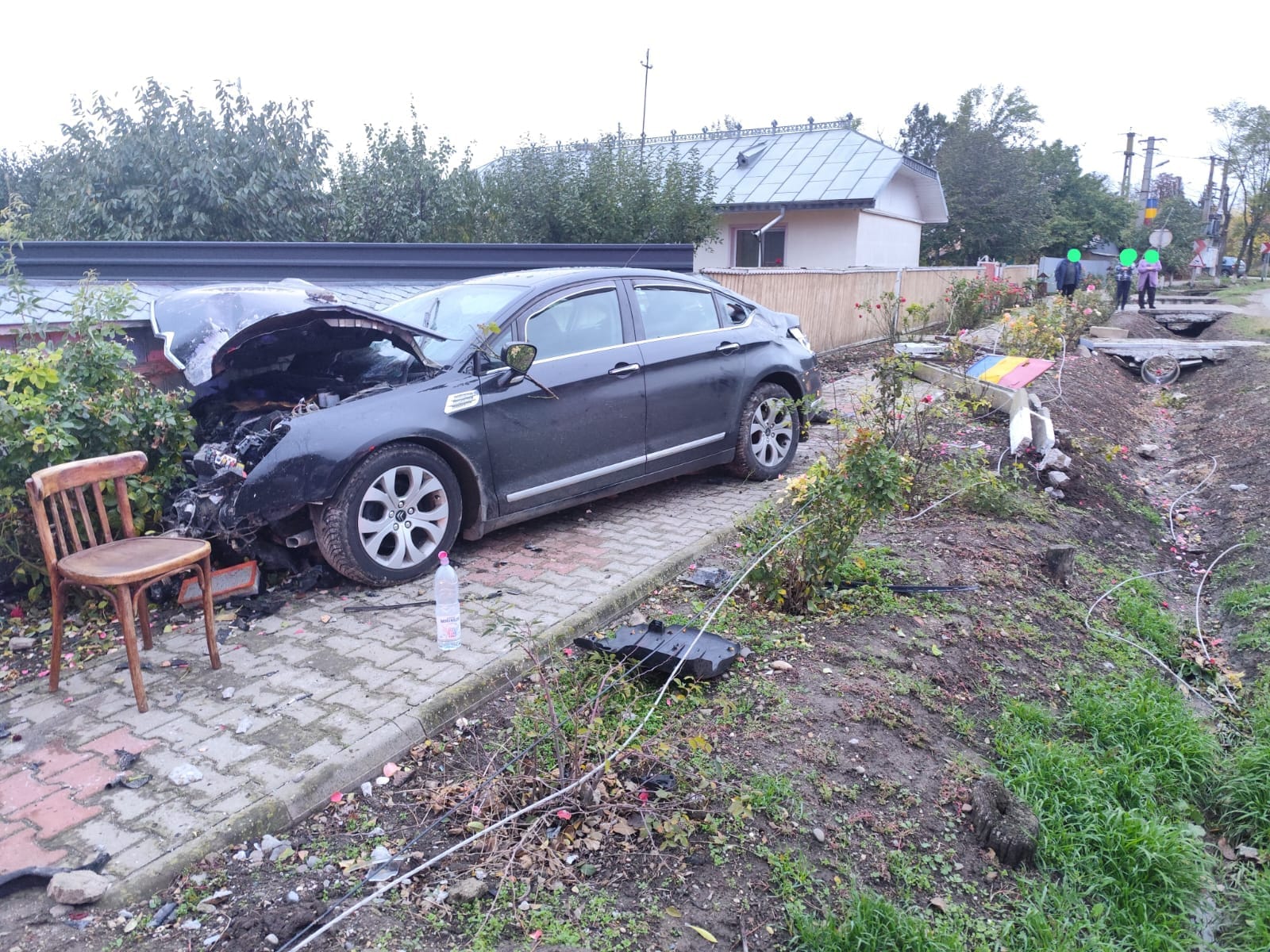 Accident rutier în Fălciu! O persoană a ajuns la spital cu traumatism cranio-cerebral